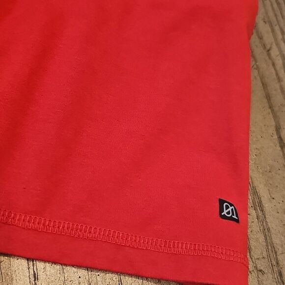 Red Quick Dry Shorts Size 8 Boys Algo - Picture 2 of 9